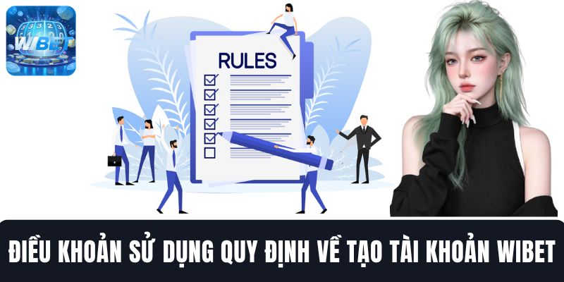 Yêu cầu bắt buộc khi đăng ký WIBET theo điều khoản sử dụng