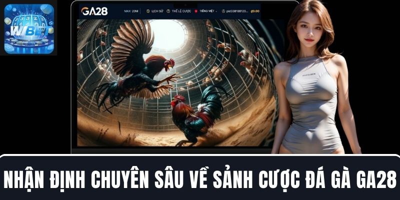 Nhận định chuyên sâu về sảnh cược đá gà GA28