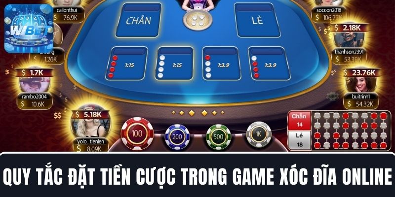 Tìm hiểu rõ về quy tắc đặt tiền cược trong game xóc đĩa online