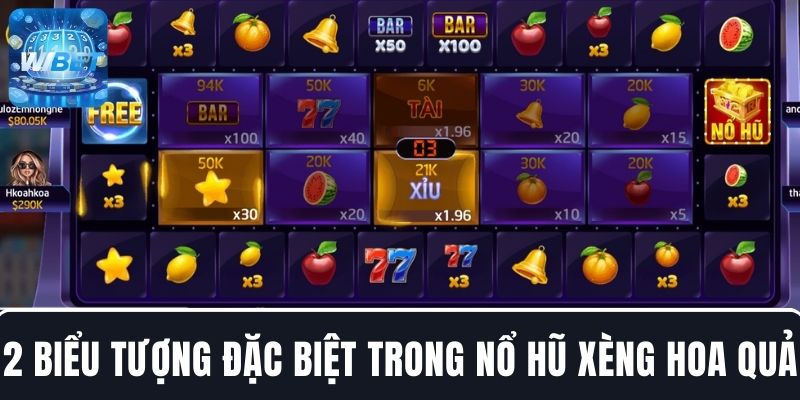 Tìm hiểu về 2 biểu tượng đặc biệt giúp tăng thưởng trong Nổ hũ Xèng Hoa Quả