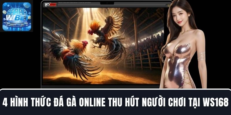 Top 4 hình thức đá gà online thu hút người chơi tại WS168